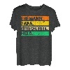 Herren Estrichleger Papa Vatertag Vater Estrich T-Shirt