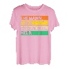 Herren Estrichleger Papa Vatertag Vater Estrich T-Shirt