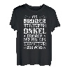 Herren Als Bruder geboren zum Onkel erkoren den Eid des Patenonkel T-Shirt