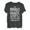 Herren Als Bruder geboren zum Onkel erkoren den Eid des Patenonkel T-Shirt