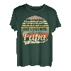 Papa Vater Geburtstag Vatertag Spruch Lustig Witzig Geschenk T-Shirt