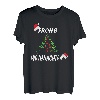 Frohe Weihnachten Weihnachtsbaum Weihnachtsmütze Tannenbaum T-Shirt