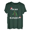 Frohe Weihnachten Weihnachtsbaum Weihnachtsmütze Tannenbaum T-Shirt