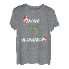 Frohe Weihnachten Weihnachtsbaum Weihnachtsmütze Tannenbaum T-Shirt
