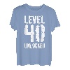 Level 40 Unlocked T-Shirt Video Gamer 40 Geburtstag Shirt T-Shirt