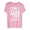Level 40 Unlocked T-Shirt Video Gamer 40 Geburtstag Shirt T-Shirt