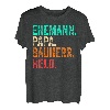 Herren Bauherr Papa Ehemann Vater Vatertag Hausbau Bauleiter T-Shirt