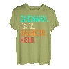 Herren Bauherr Papa Ehemann Vater Vatertag Hausbau Bauleiter T-Shirt