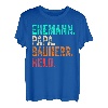 Herren Bauherr Papa Ehemann Vater Vatertag Hausbau Bauleiter T-Shirt