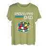 Speedcubing Dad Wettkampf-Puzzle, Speedcubing-Spieler T-Shirt
