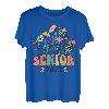 Wildblumen Seniorenklasse 2023 Abschlussfeier Hippie T-Shirt