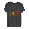 Auto Mechaniker Lustige Evolution des Menschen Auto Liebhaber Reparatur Mann T-Shirt