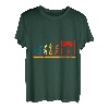 Auto Mechaniker Lustige Evolution des Menschen Auto Liebhaber Reparatur Mann T-Shirt