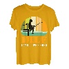 Damn I lvoe Fishing DILF Angel Papa T-Shirt