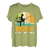 Damn I lvoe Fishing DILF Angel Papa T-Shirt