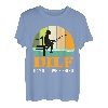 Damn I lvoe Fishing DILF Angel Papa T-Shirt