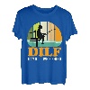 Damn I lvoe Fishing DILF Angel Papa T-Shirt