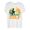 Damn I lvoe Fishing DILF Angel Papa T-Shirt