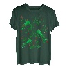 Magische Vögel -Blumen Vintage Ukrainischen Wyschywanka-Stil T-Shirt