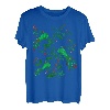 Magische Vögel -Blumen Vintage Ukrainischen Wyschywanka-Stil T-Shirt