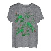 Magische Vögel -Blumen Vintage Ukrainischen Wyschywanka-Stil T-Shirt