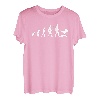 Herren Vater Geschenk Kinderwagen Evolution T-Shirt
