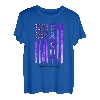 Fight Demenz Awareness American USA Flag Warrior Family T-Shirt