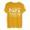 Herren Papatagsgeschenk Herrentagsgeschenk Vatertagsshirt Tochter T-Shirt