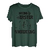 Herren Mein Erster Vatertag Vatertagsgeschenk Papa 1 Vatertag T-Shirt