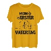 Herren Mein Erster Vatertag Vatertagsgeschenk Papa 1 Vatertag T-Shirt