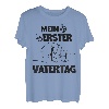 Herren Mein Erster Vatertag Vatertagsgeschenk Papa 1 Vatertag T-Shirt