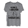 Herren Mein Erster Vatertag Vatertagsgeschenk Papa 1 Vatertag T-Shirt