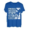 Handball Legenden sind im Dezember geboren Geburtstag T-Shirt
