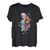 Hapfox Frozen Anna and Elsa Snowflakes T-Shirt