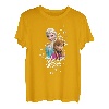 Hapfox Frozen Anna and Elsa Snowflakes T-Shirt