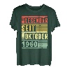 Legendär seit Oktober 1960 63. Geburtstag Vintage T-Shirt