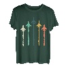 Vintage Jet Fighter Retro Luftfahrtflugzeug Flugzeug Luftwaffe T-Shirt