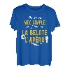 Herren Lustige Geschenkidee Apero Belote T-Shirt T-Shirt