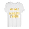 Herren Lustige Geschenkidee Apero Belote T-Shirt T-Shirt