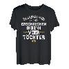 Papa Mama Tochter Spruch Lustig Vater Mutter 4 Töchter T-Shirt