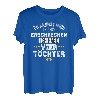 Papa Mama Tochter Spruch Lustig Vater Mutter 4 Töchter T-Shirt