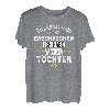 Papa Mama Tochter Spruch Lustig Vater Mutter 4 Töchter T-Shirt