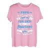 Vater und Sohn & Tocher Partnerlook Weihnachten Dad Geschenk T-Shirt