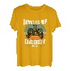 Herren Lustiges Ich Werde Papa Geschenk Leveled Up To Daddy 2021 T-Shirt