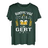 Herren Gert Name Geschenk-Idee Geburtstag Lustiger Spruch T-Shirt
