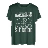 Ich habe Zwei Titel Dad und Gamer Lustig Bester Dad der Welt T-Shirt