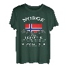 Norwegen Elch Fjord Norwegenurlaub Skandinavien Oslo Bergen T-Shirt