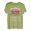 Norwegen Elch Fjord Norwegenurlaub Skandinavien Oslo Bergen T-Shirt