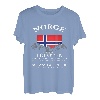 Norwegen Elch Fjord Norwegenurlaub Skandinavien Oslo Bergen T-Shirt