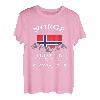 Norwegen Elch Fjord Norwegenurlaub Skandinavien Oslo Bergen T-Shirt